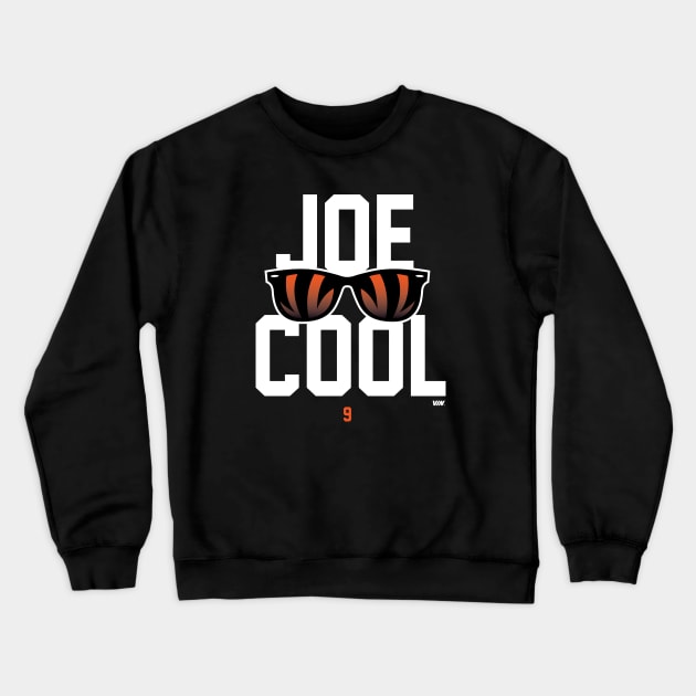 Joe Cool Crewneck Sweatshirt by vincentgabriele6@gmail.com